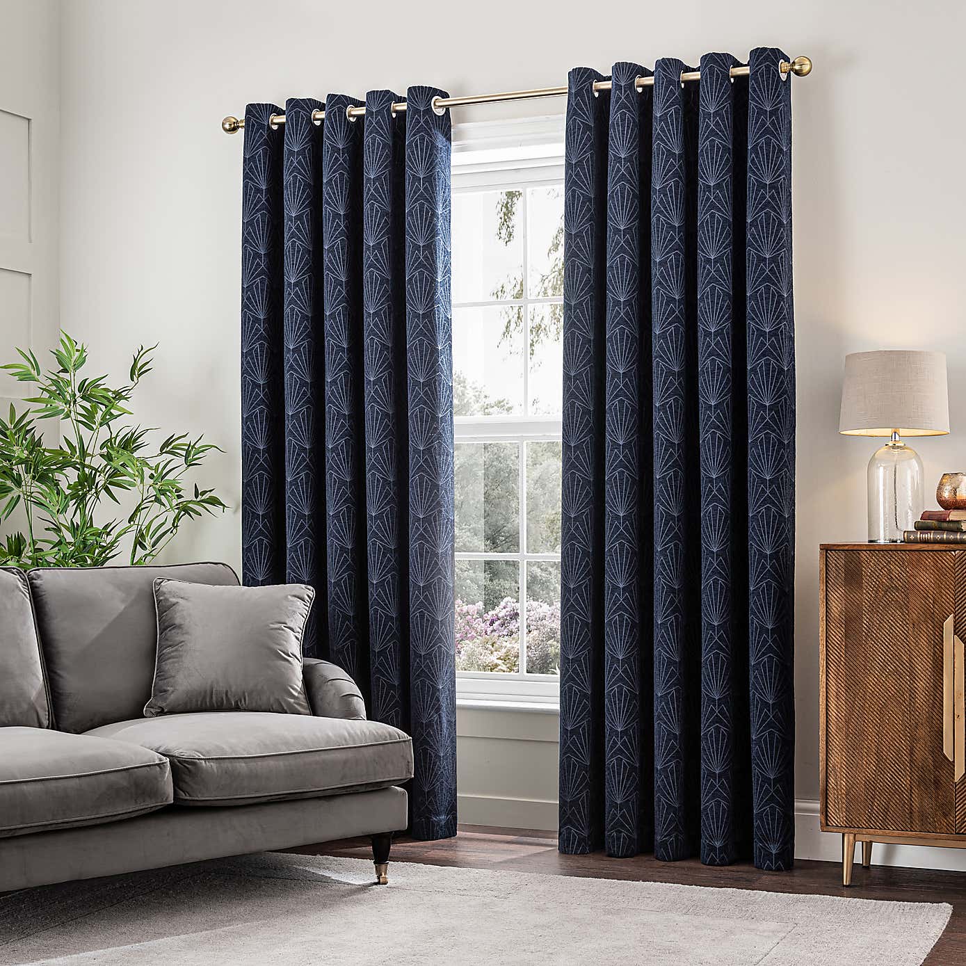 Gatsby Thermal Eyelet Curtains
