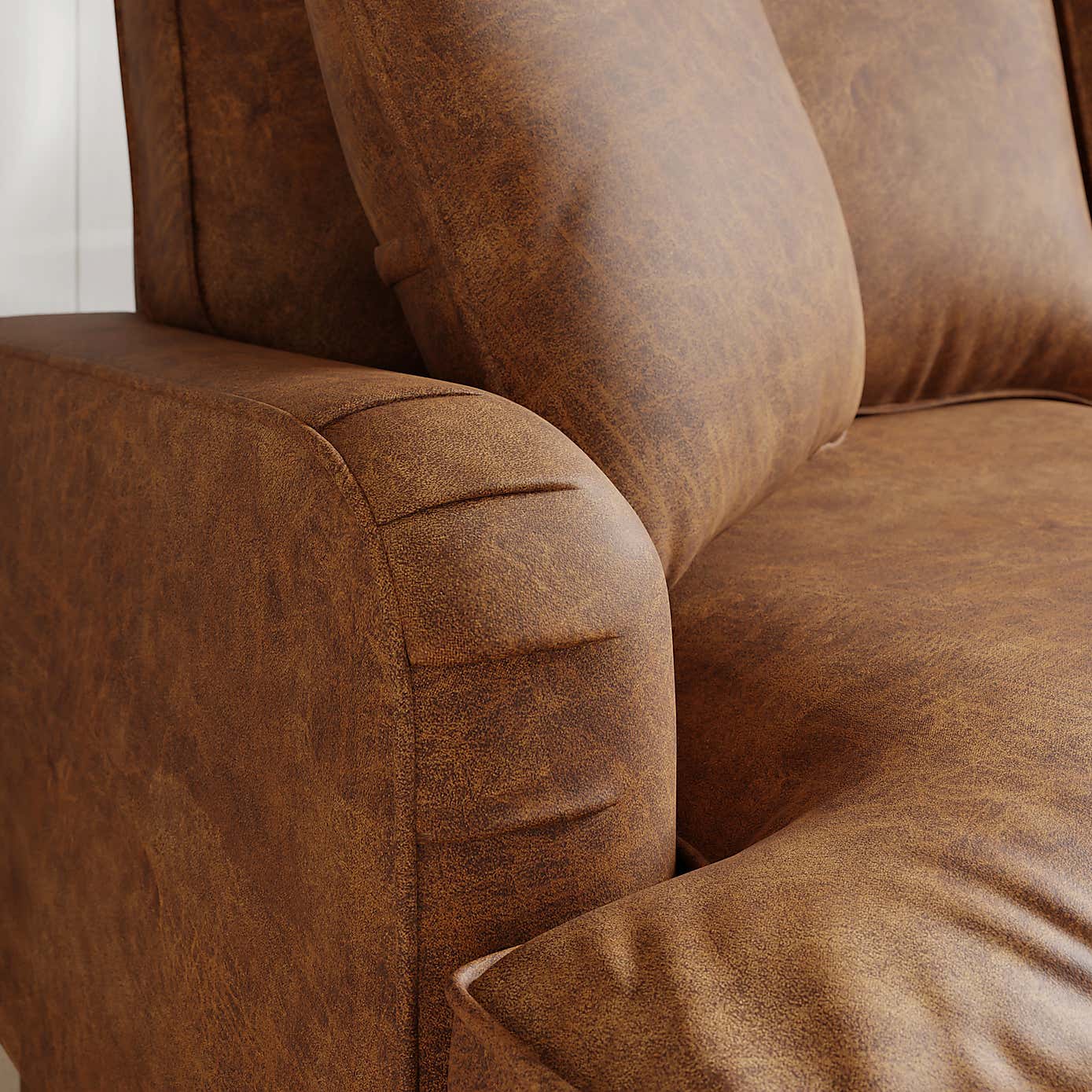 Relaxed Faux Leather Fabric Sample