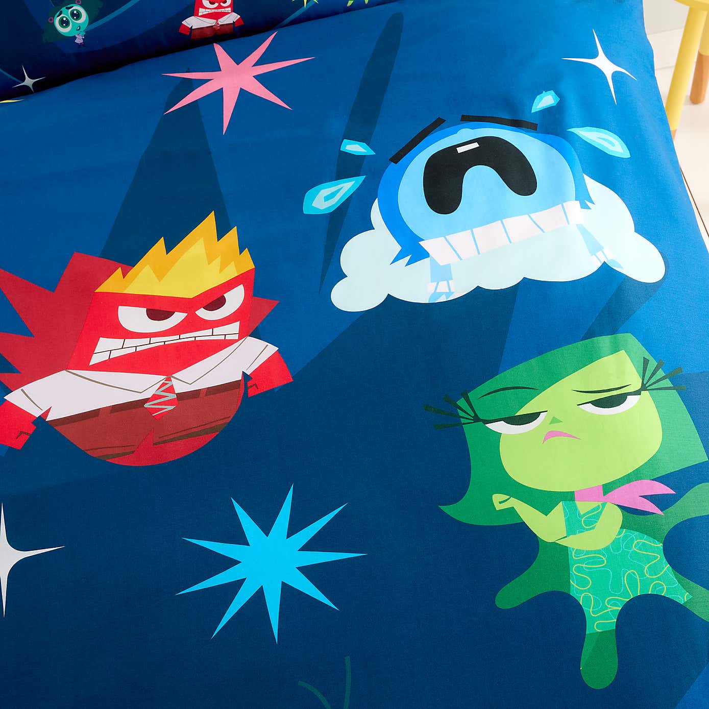 Inside Out Duvet Cover and Pillowcase Set