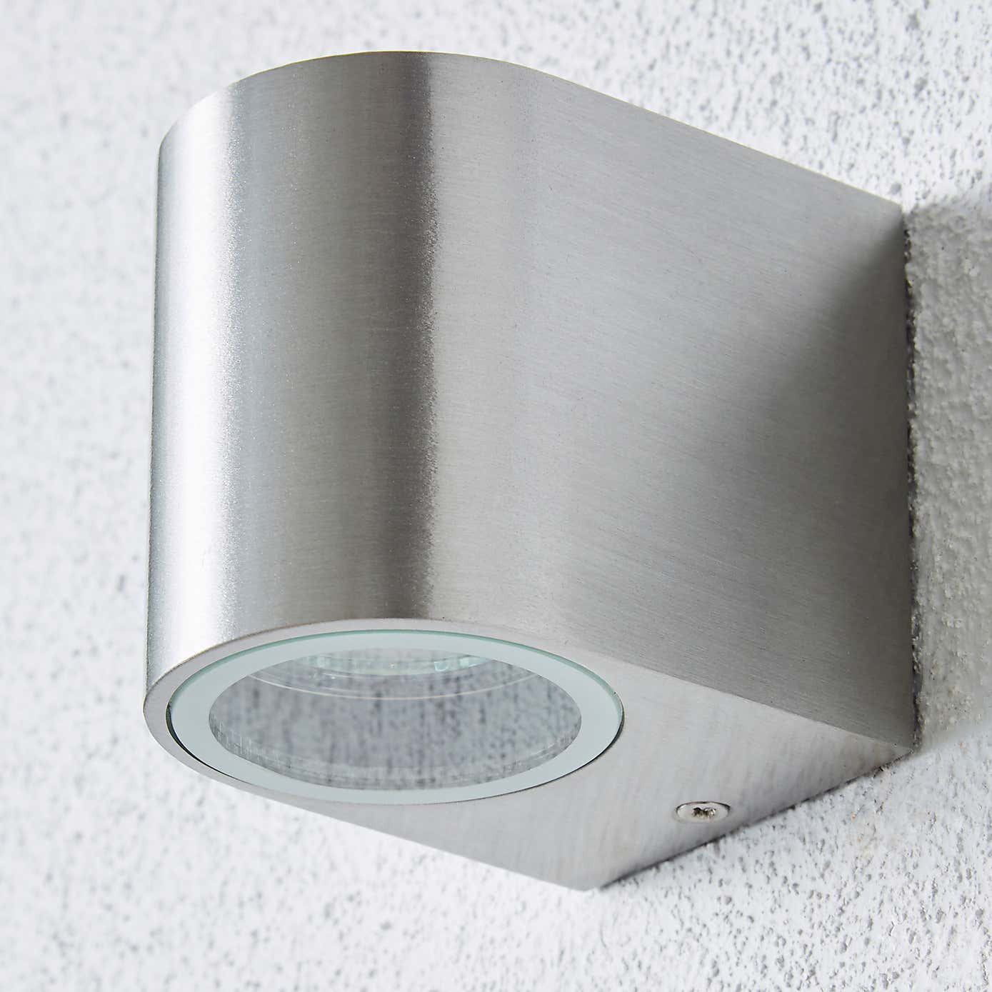 Tam Down Lighter Steel Outdoor Wall Light