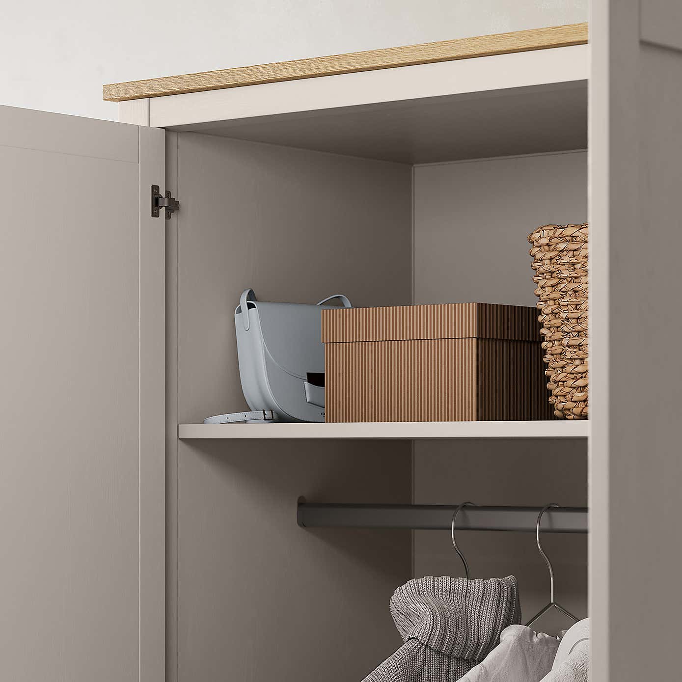 Olney Double Wardrobe