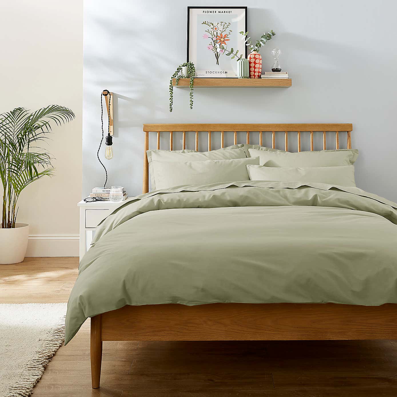 Pure Cotton Housewife Pillowcase Pair