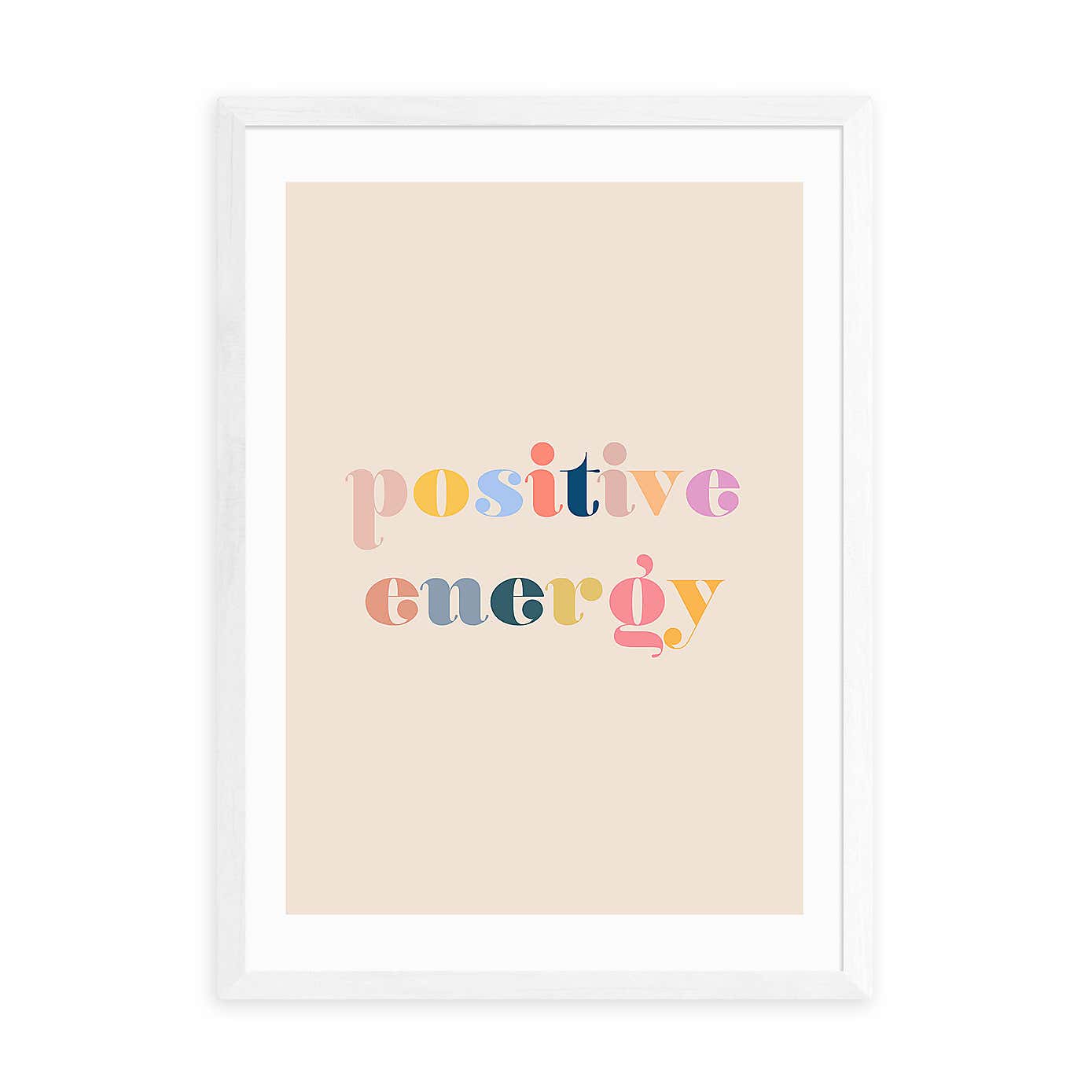 East End Prints Positive Energy Print