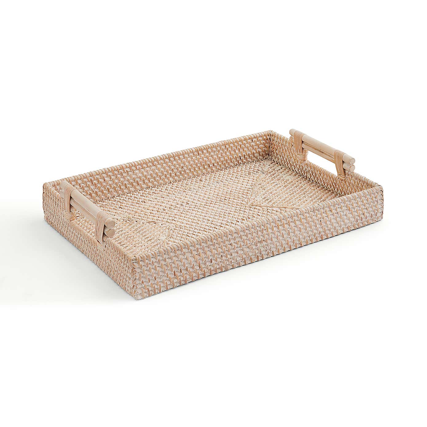 Churchgate Woven Rattan Rectangle Tray