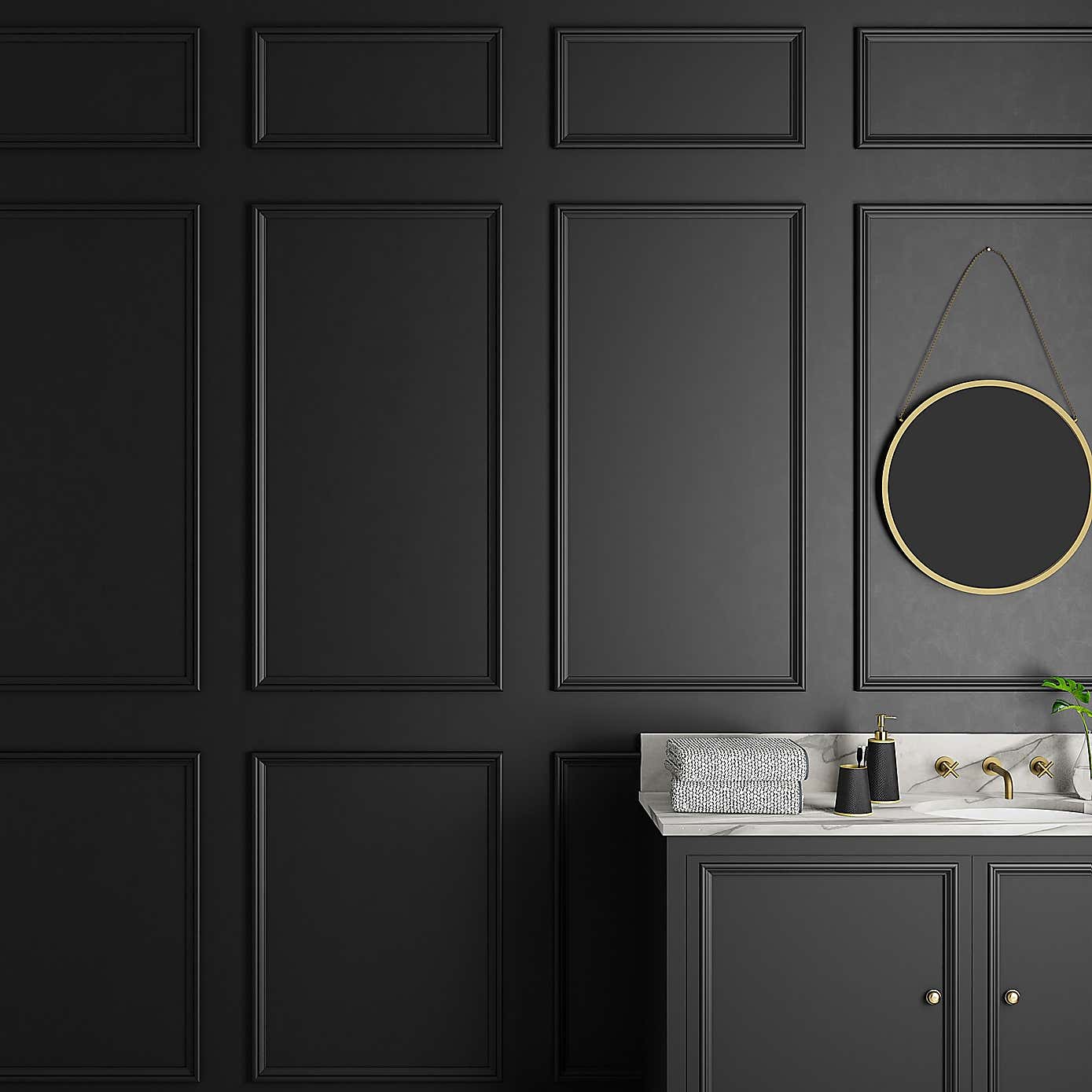 Dunelm Black Eggshell Emulsion Paint
