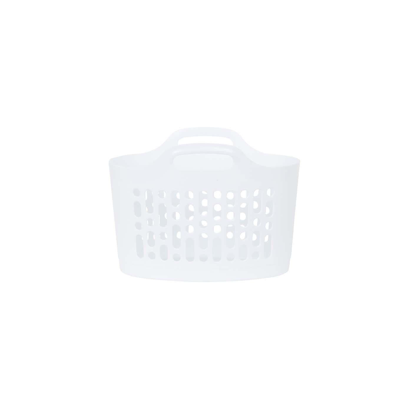 Wham 8L Set of 2 Plastic Flexi Laundry Baskets