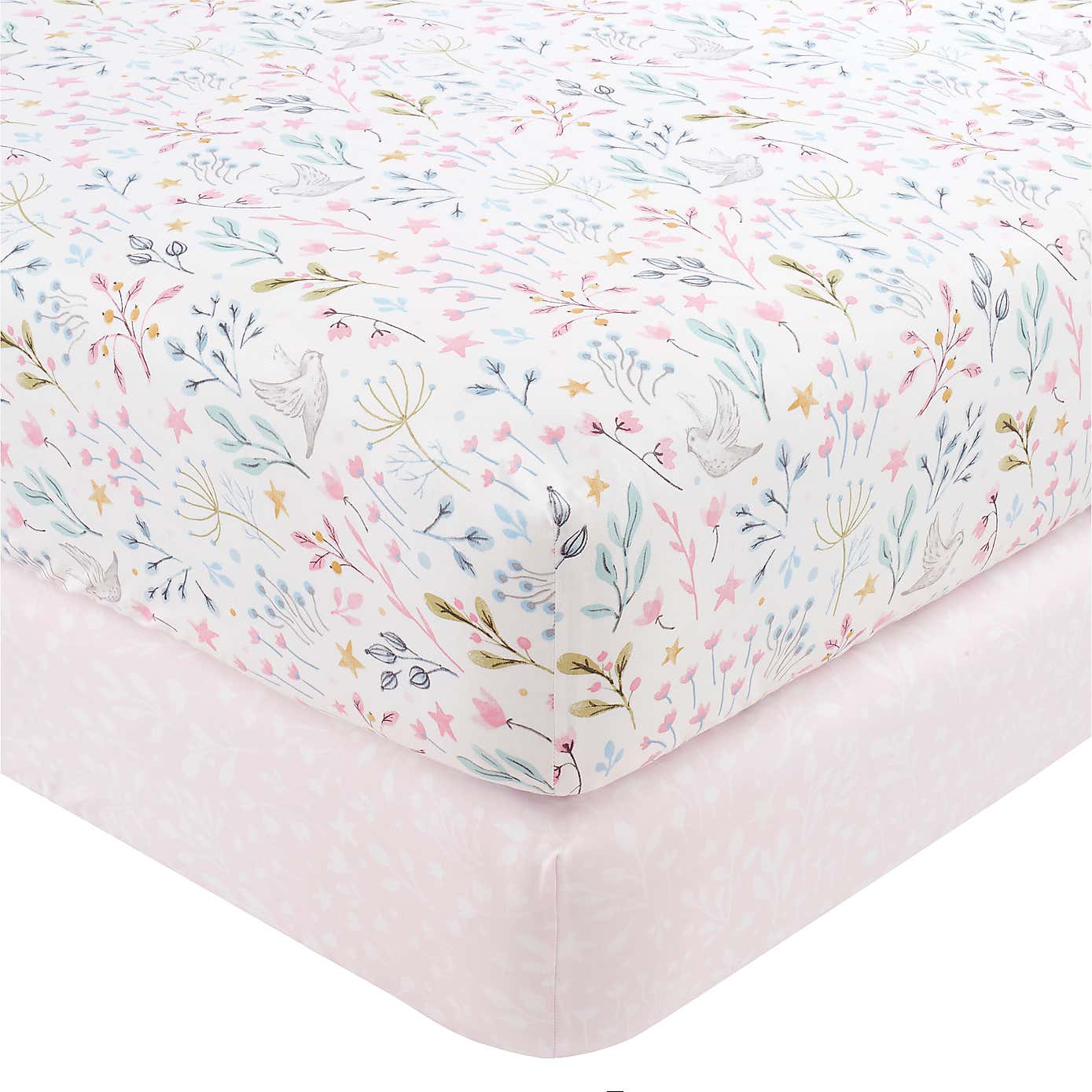 Unicorn Enchanted Pack of 2 Fitted Sheets