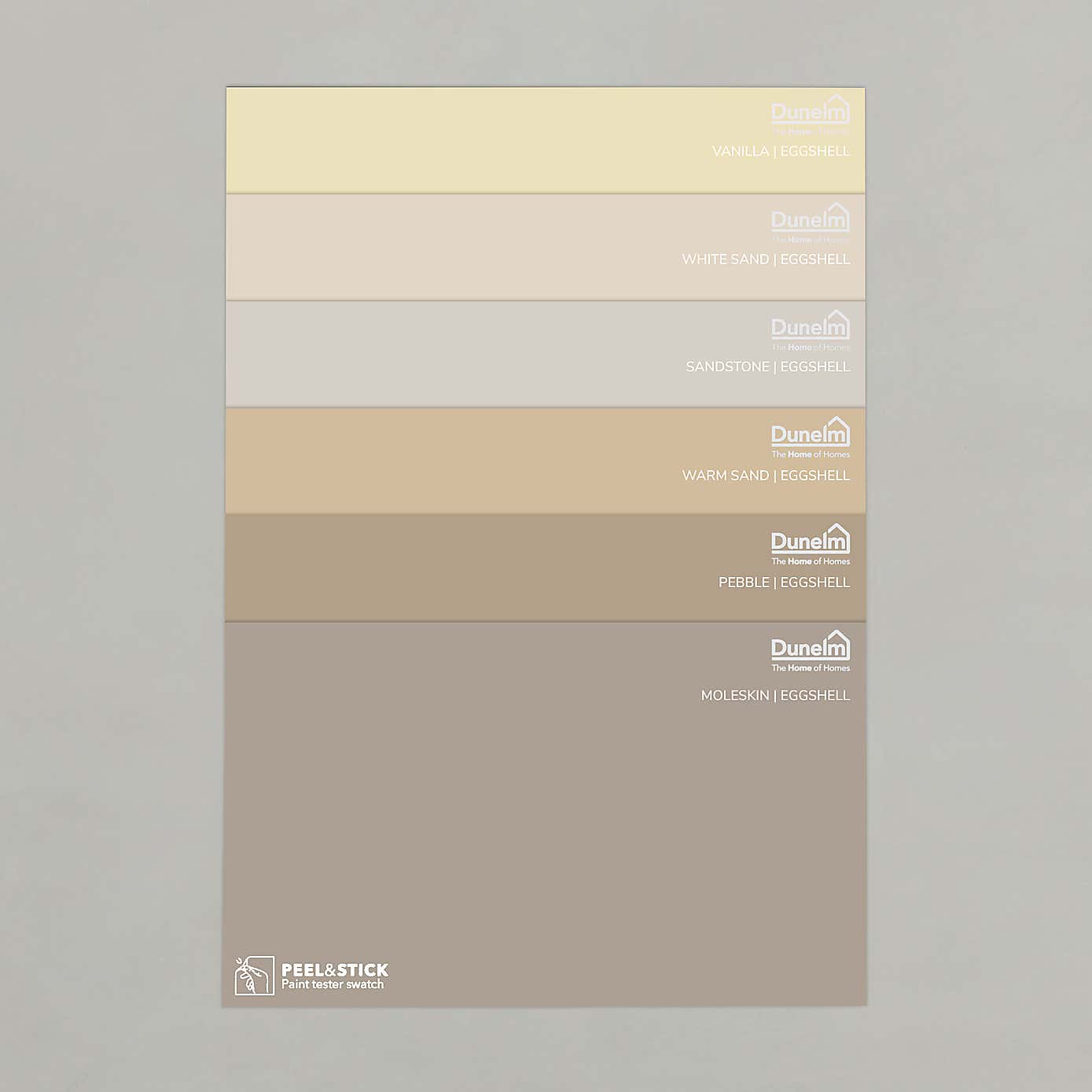 Eggshell Natural Paint Sample Bundle