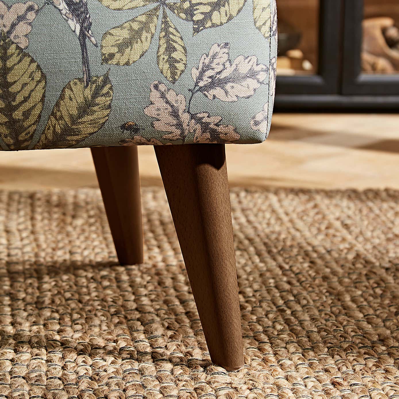 Marlow Footstool Arboretum Print