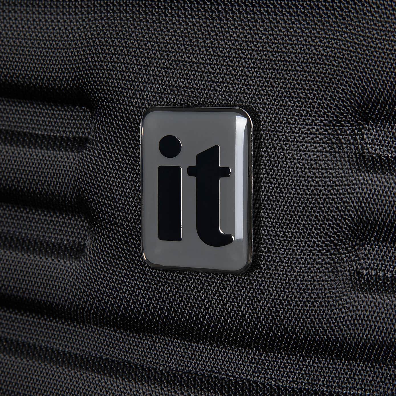 IT Luggage Precursor Padded Black Backpack