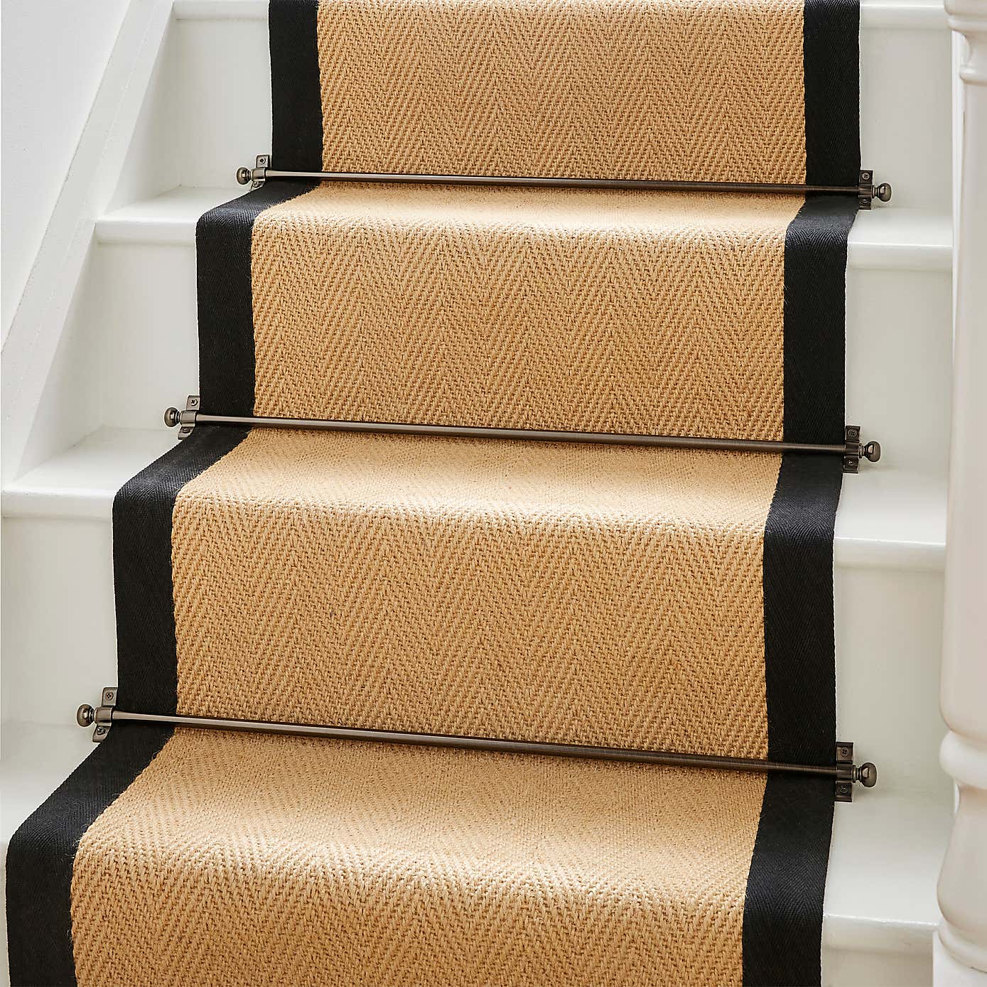 Polished Brass Stair Rod Ball Finials