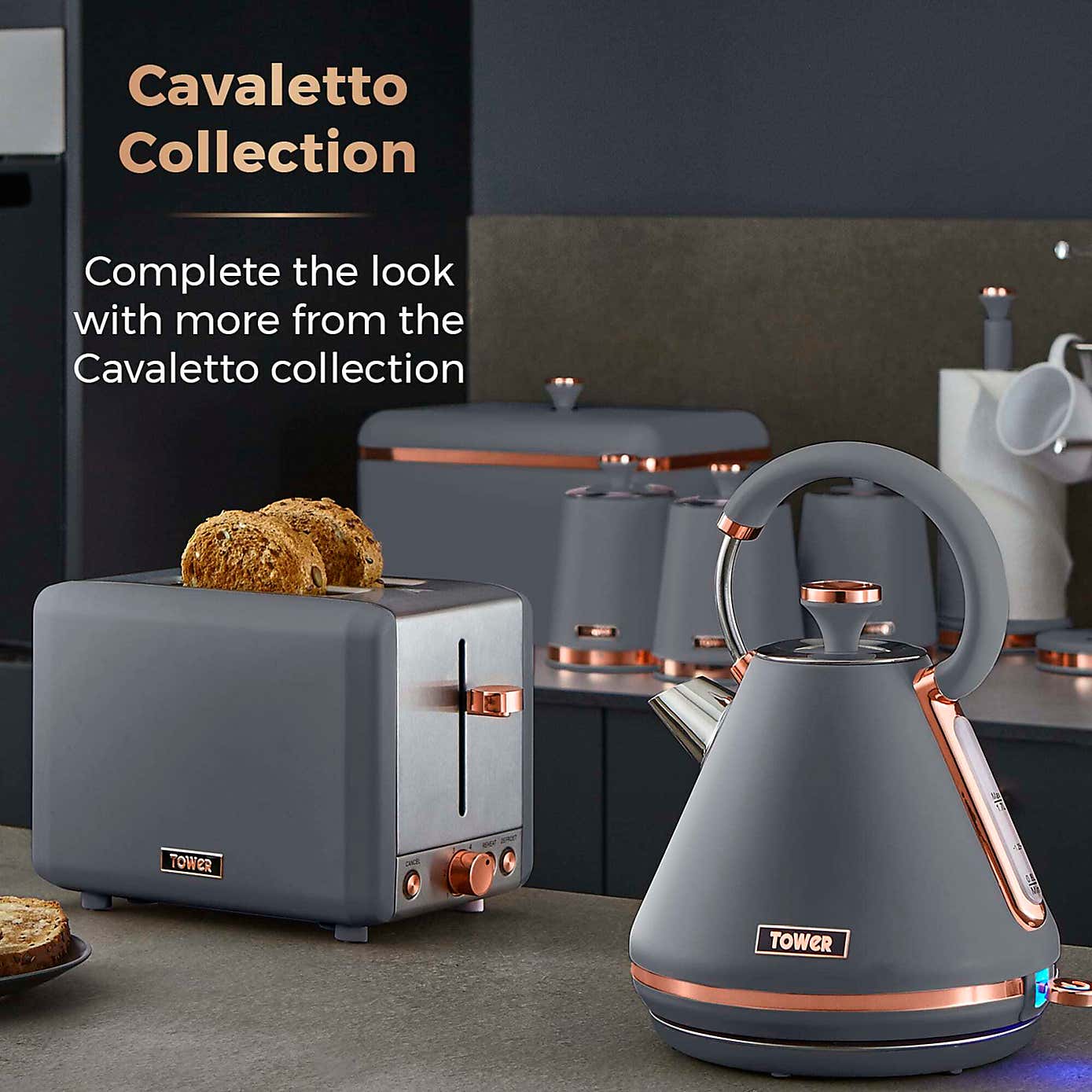 Tower Cavaletto Bread Bin