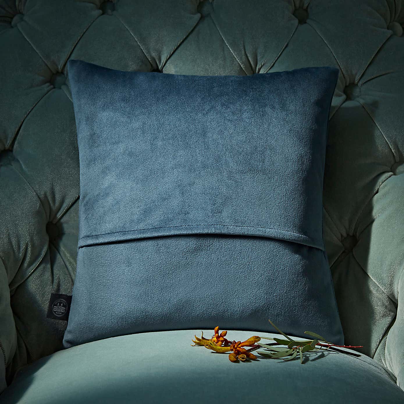 Natural History Museum Kingfisher Cushion Cover