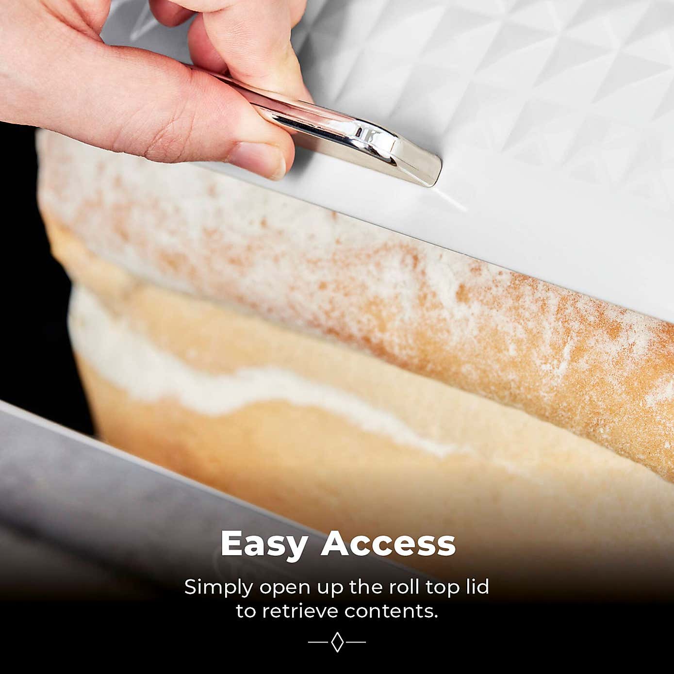 TOWER Solitaire Bread Bin