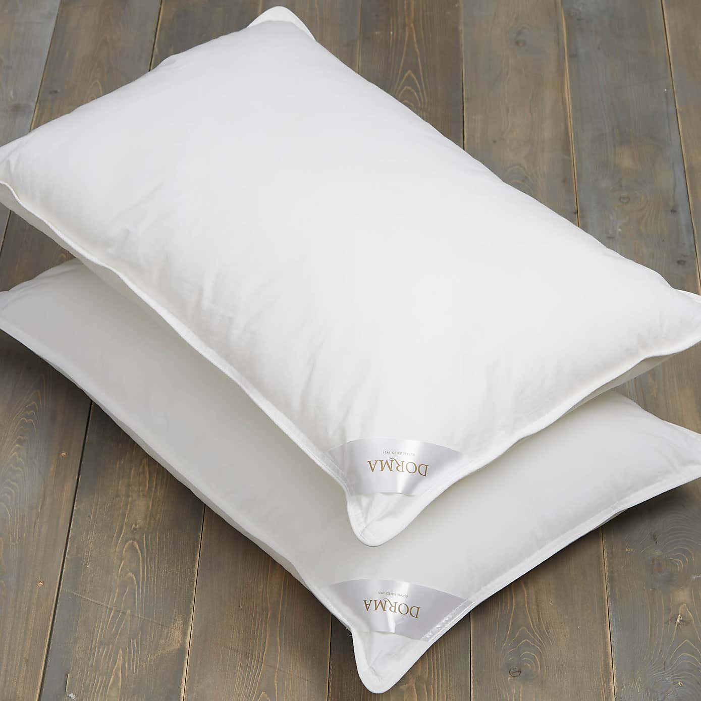 Dorma Satin Touch Pillow Pair