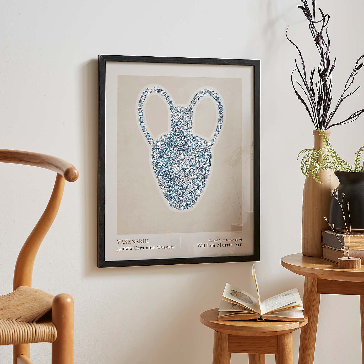 Vase Series No. 03 by William Morris Framed Print