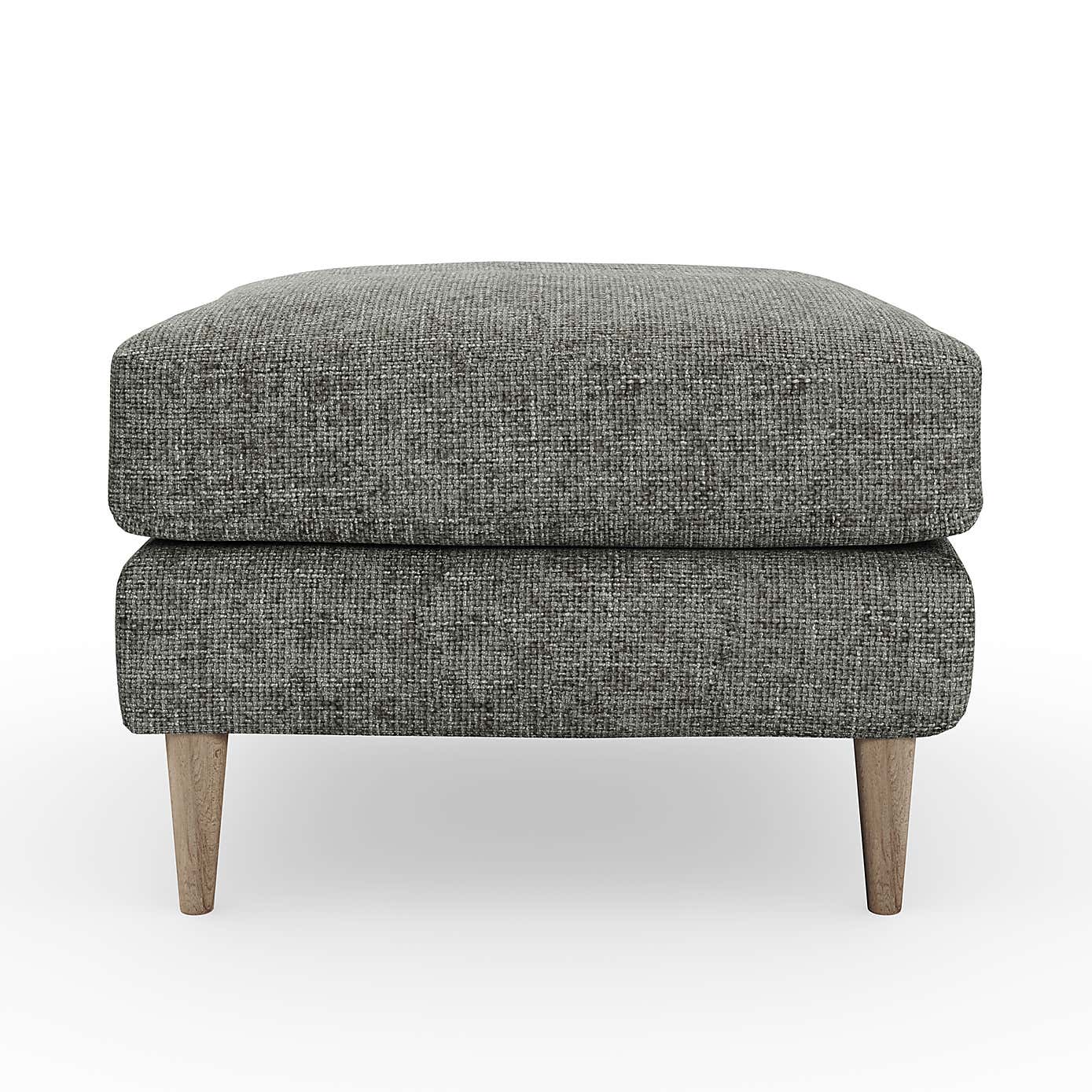 Sven Chunky Chenille Footstool