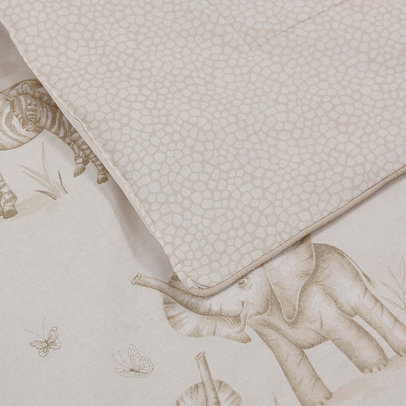 Sketched Animal 4 Tog Cot Coverless Duvet