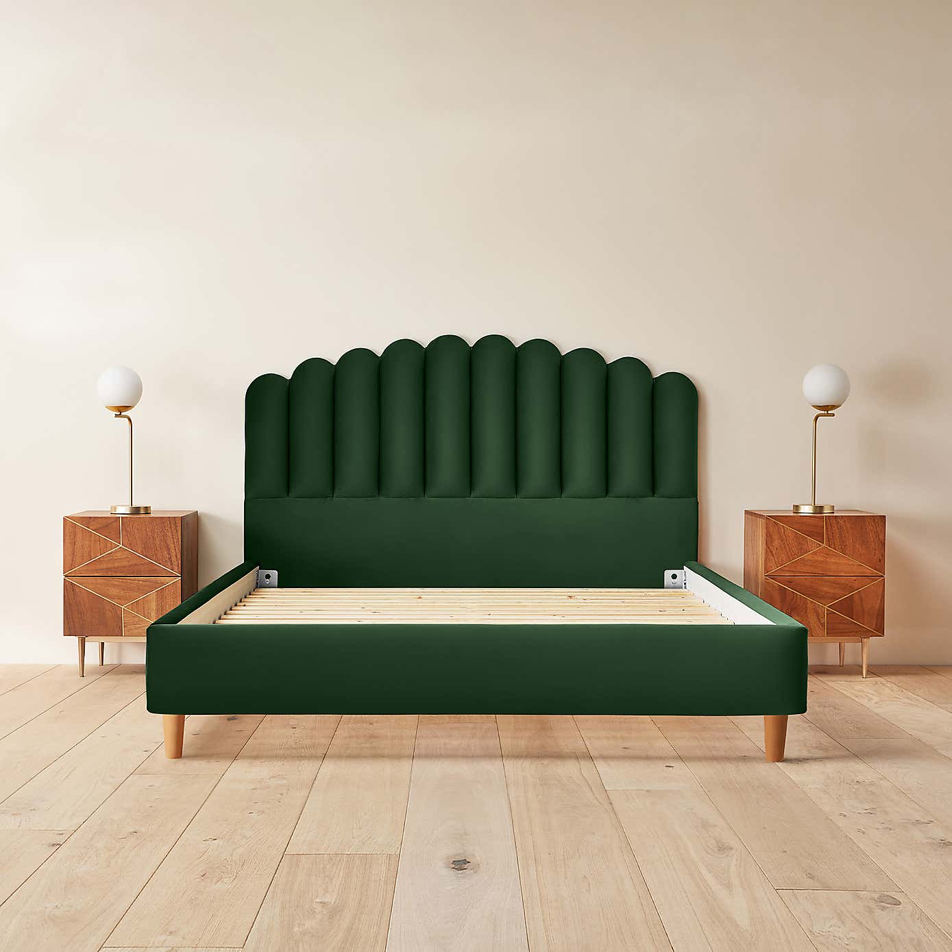 Silentnight Oriana Bed Frame, Velvet