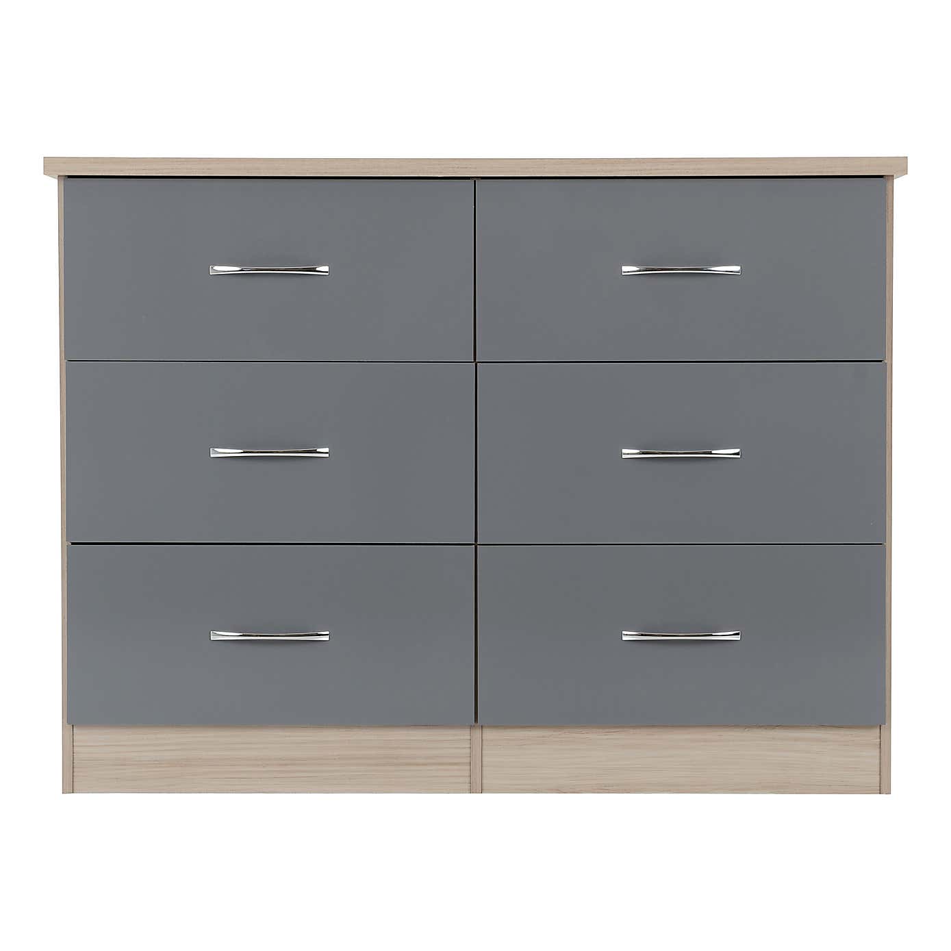 Nevada 6 Drawer Chest