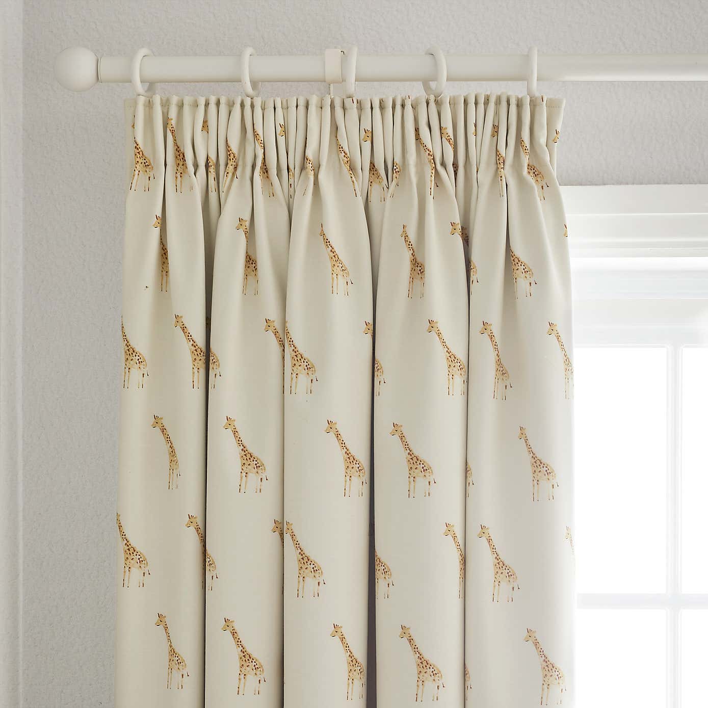 Safari Cotton Pencil Pleat Curtains