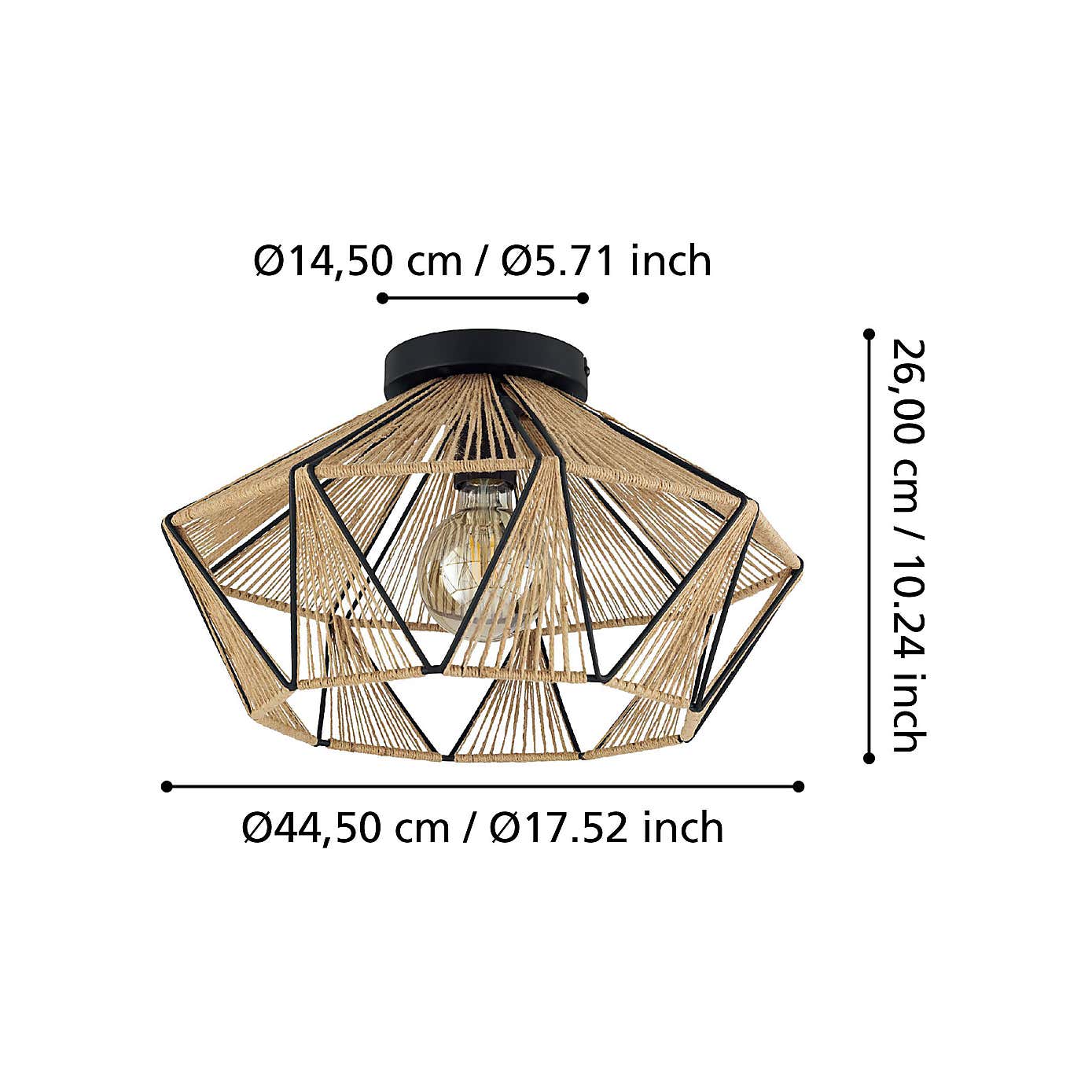 EGLO Adwickle Ceiling Light