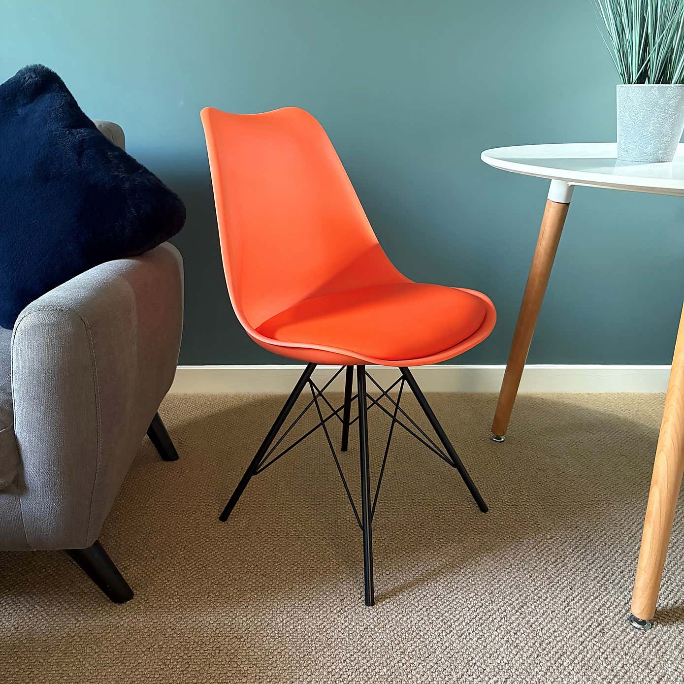 Fusion Living Soho Plastic Dining Chair