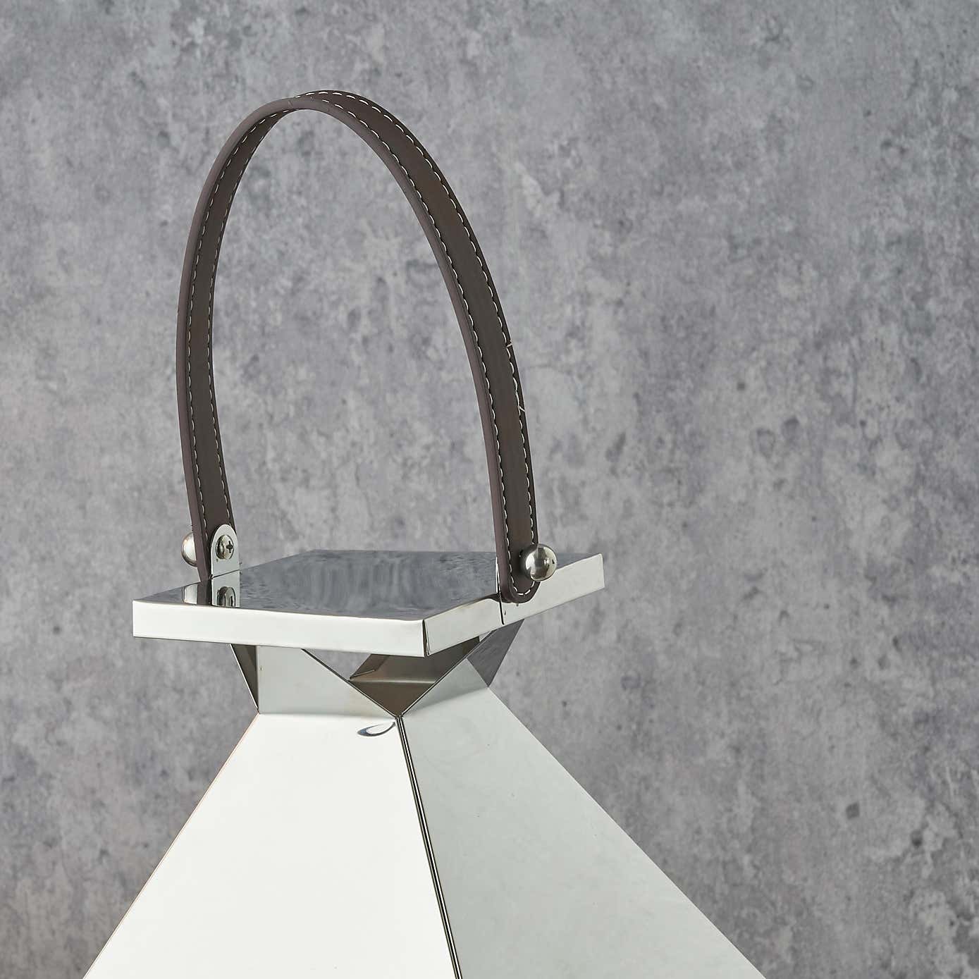 Metal & Glass Lantern