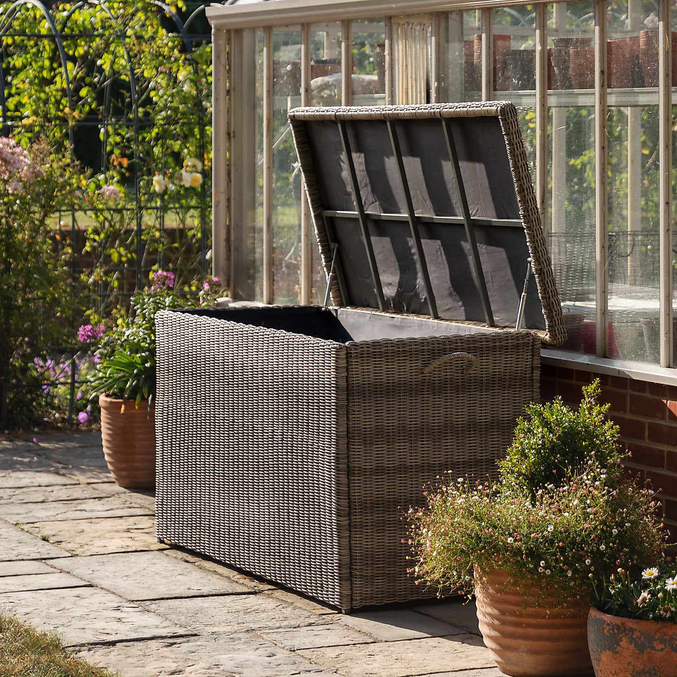 Cedar & Sage Atri Large Garden Storage Box