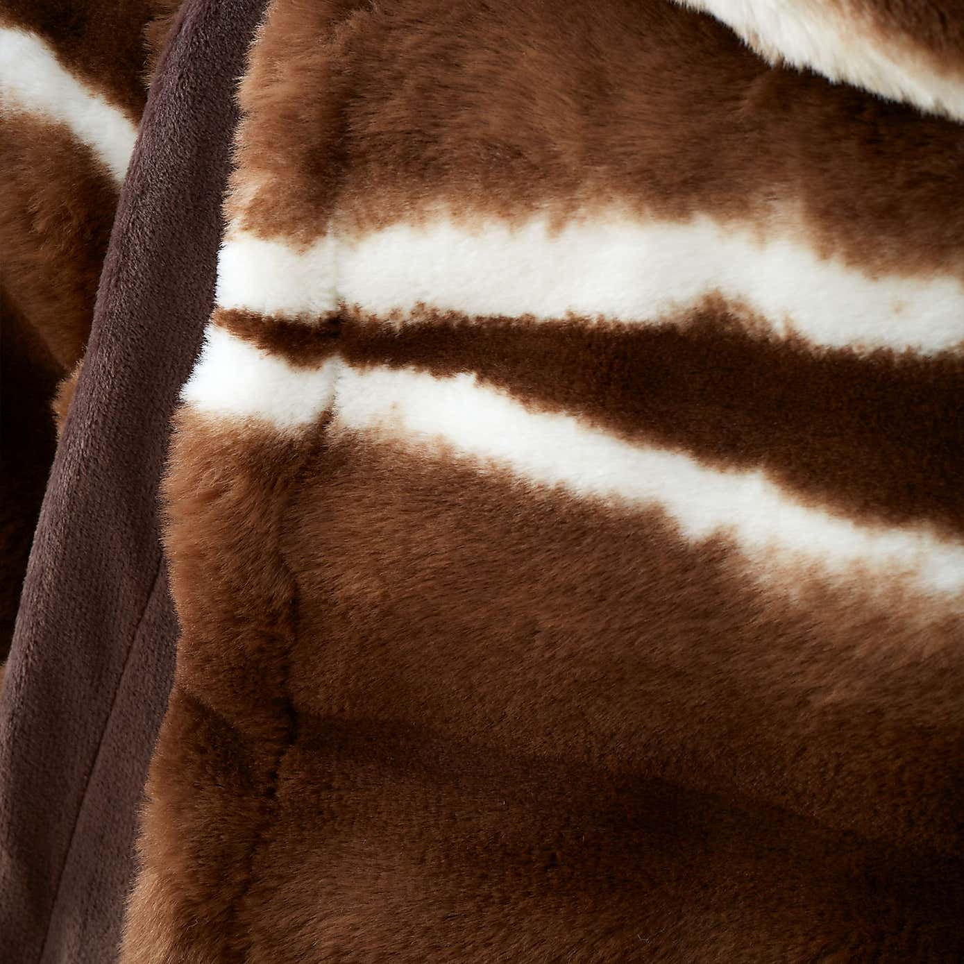 Flint Faux Fur Throw 130cm x 170cm