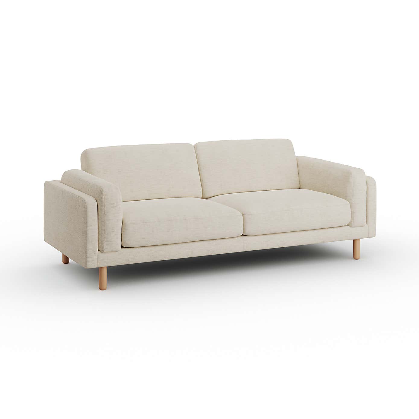 Newton Chunky Tonal Weave 4 Seater Sofa