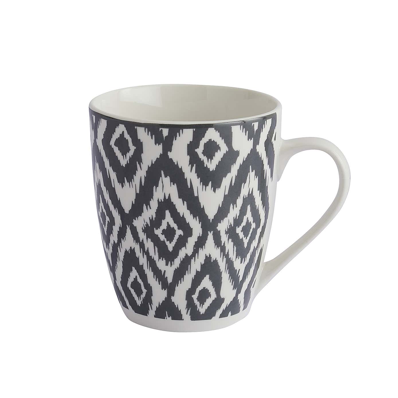 Ikat Diamonds Mug