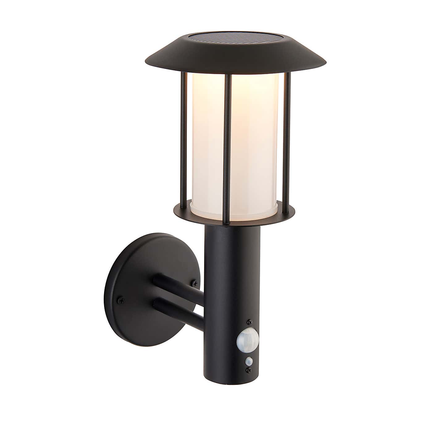 Vogue Tarka Outdoor Solar PIR Wall Light