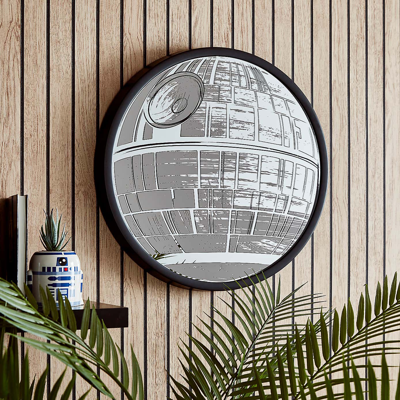 Star Wars Death Star Wall Mirror 55cm
