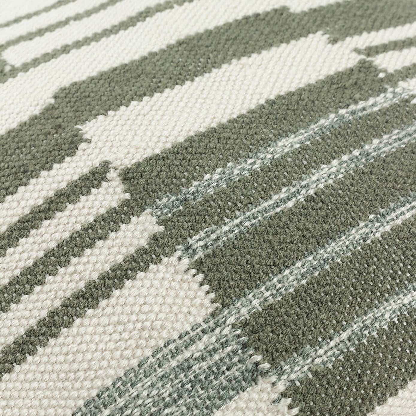Torode Woven Striped Square Cushion