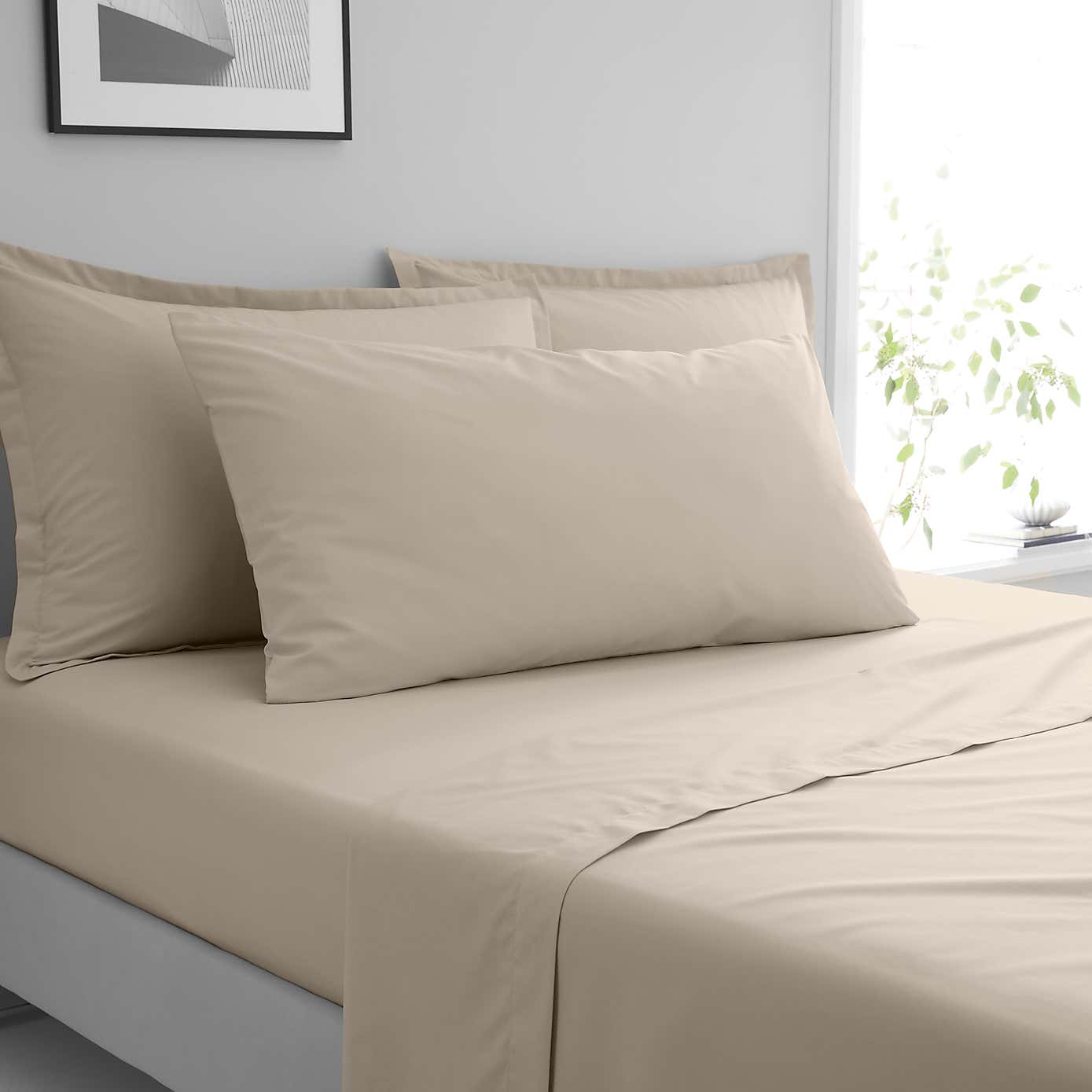 Pure Cotton Kingsize Pillowcase