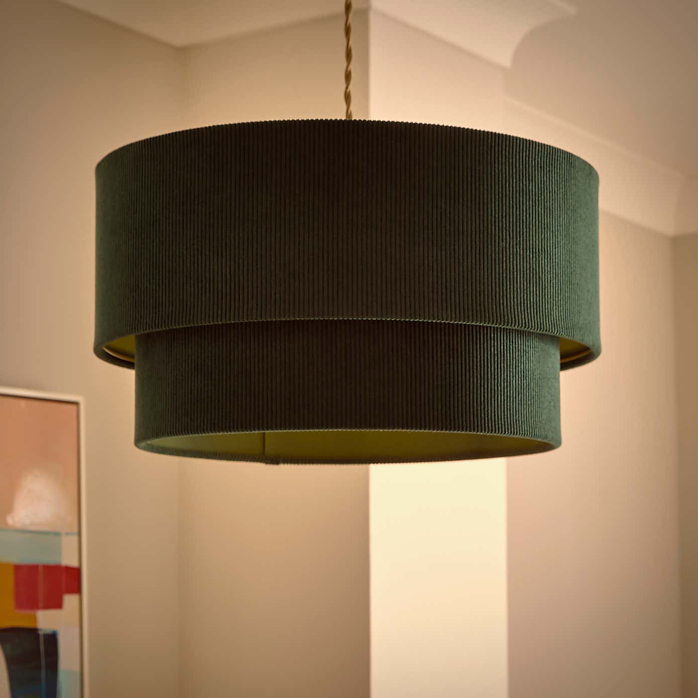 Peyton Cord Two Tier Lamp Shade