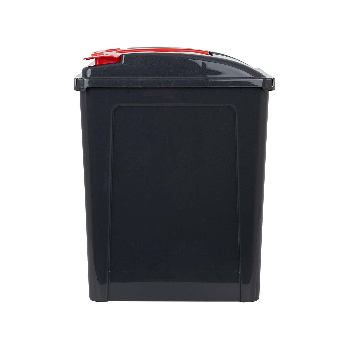 Wham 50L Set of 3 Recycling Bins with Red, Green, & Yellow Lids