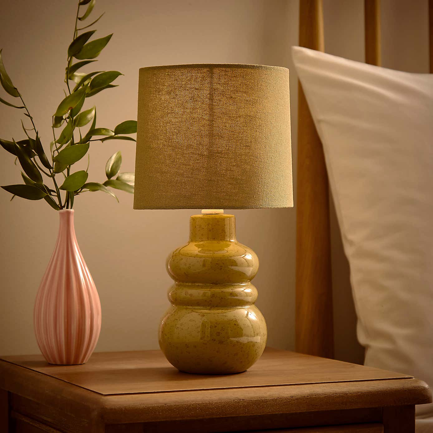 Bea Reactive Glaze Table Lamp