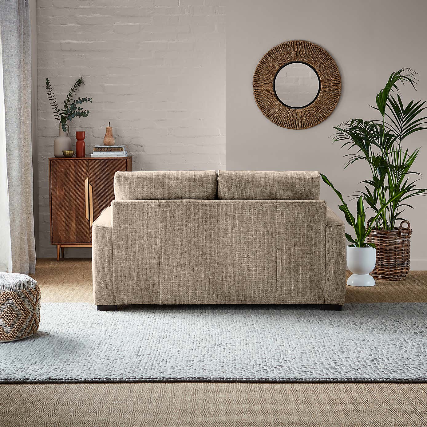 Carson Chunky Multi Weave 2 Seater Sofa