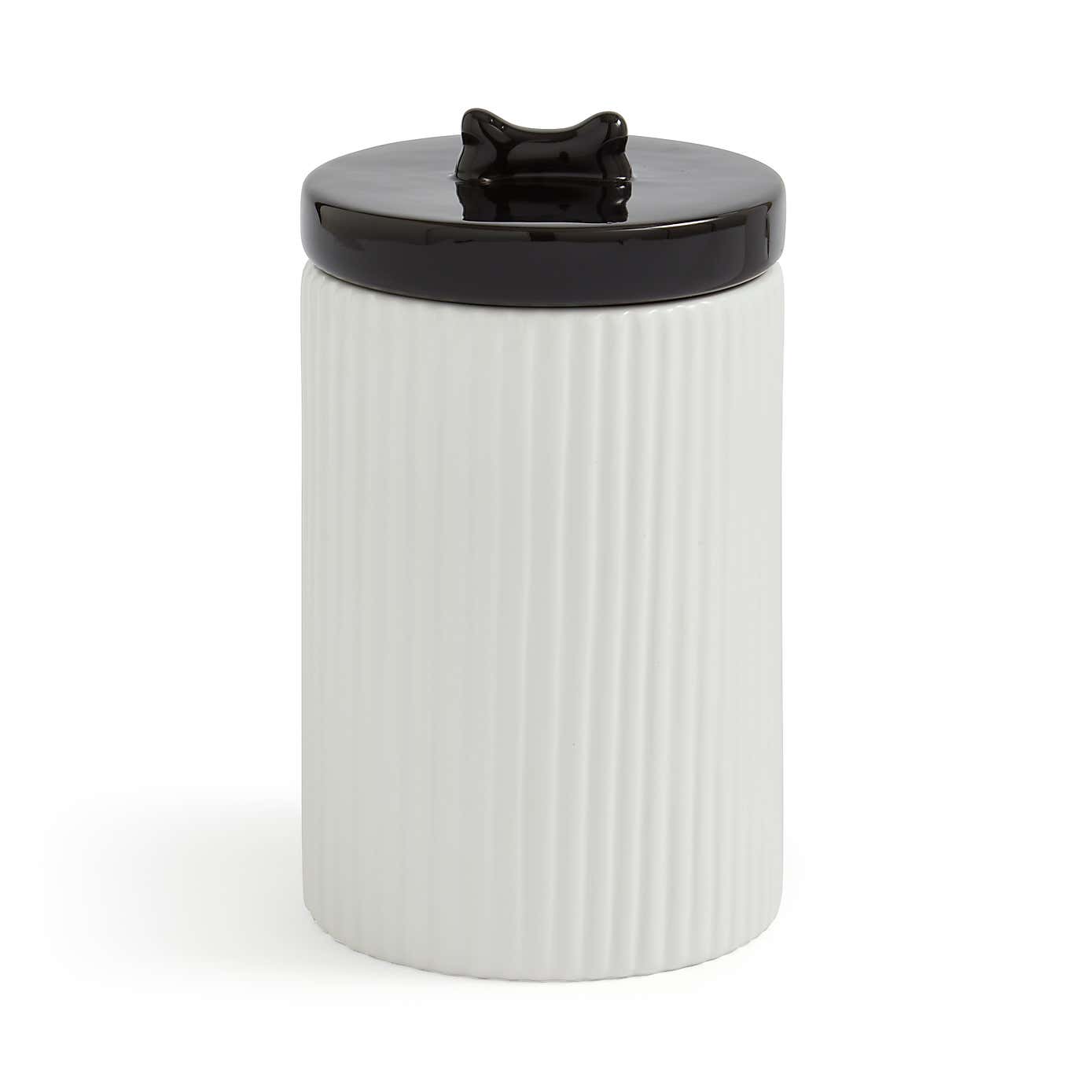 Ribbed Pet Treat Jar