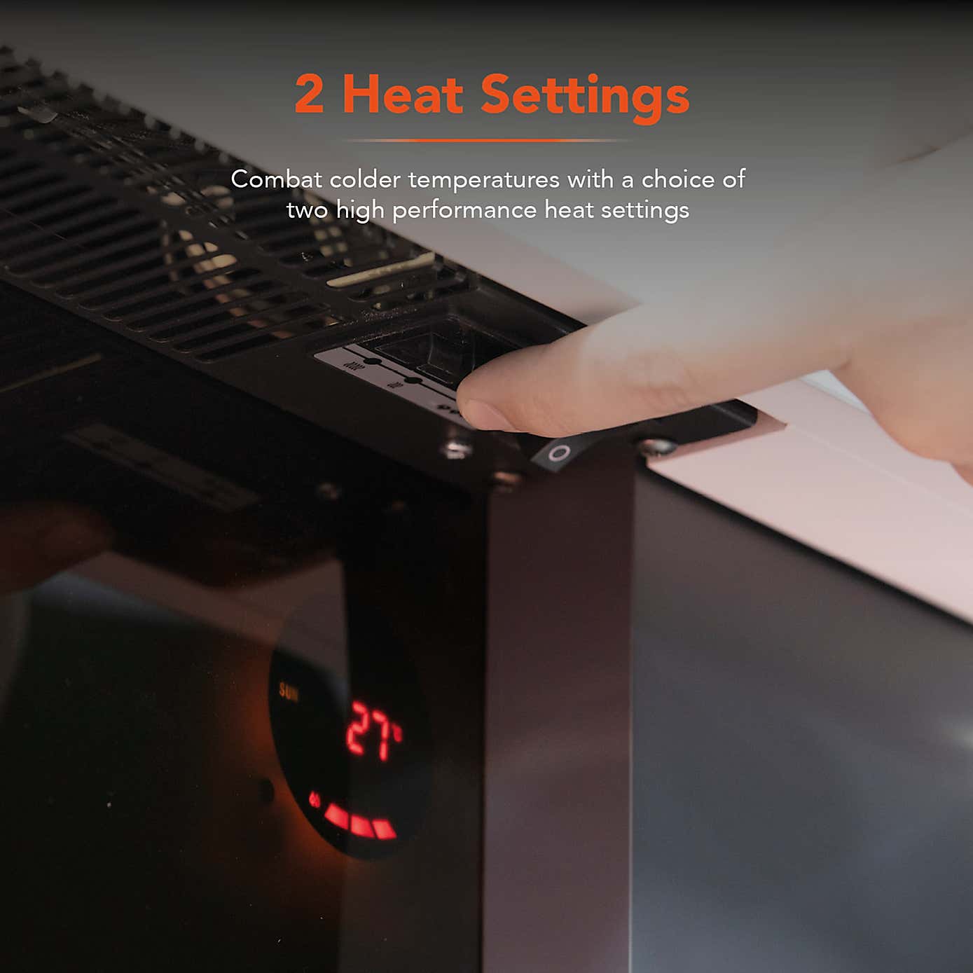 Hingham Wall Mounted Fireplace