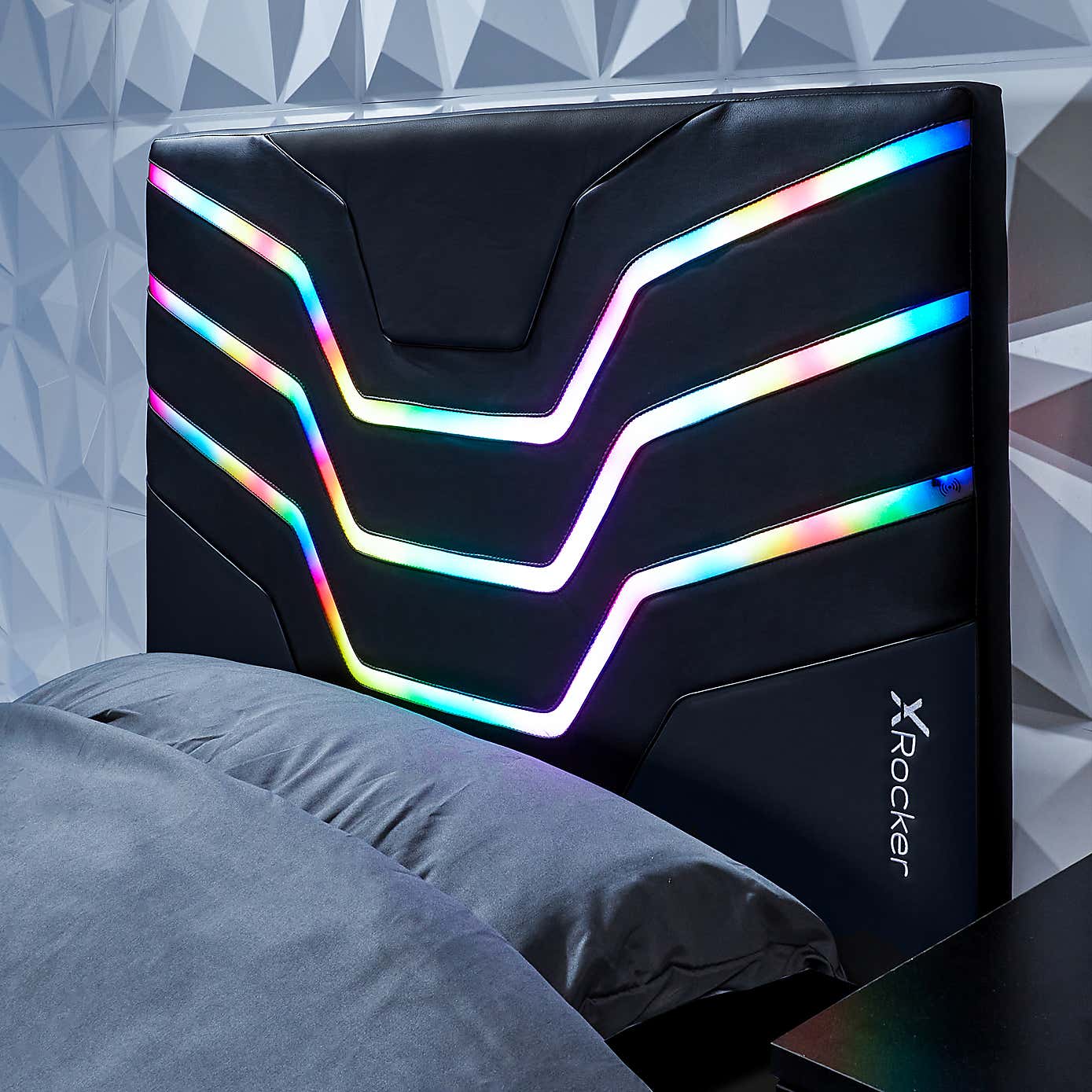 X Rocker Cosmos RGB Single Gaming Bed In Box with Neo Motion LED