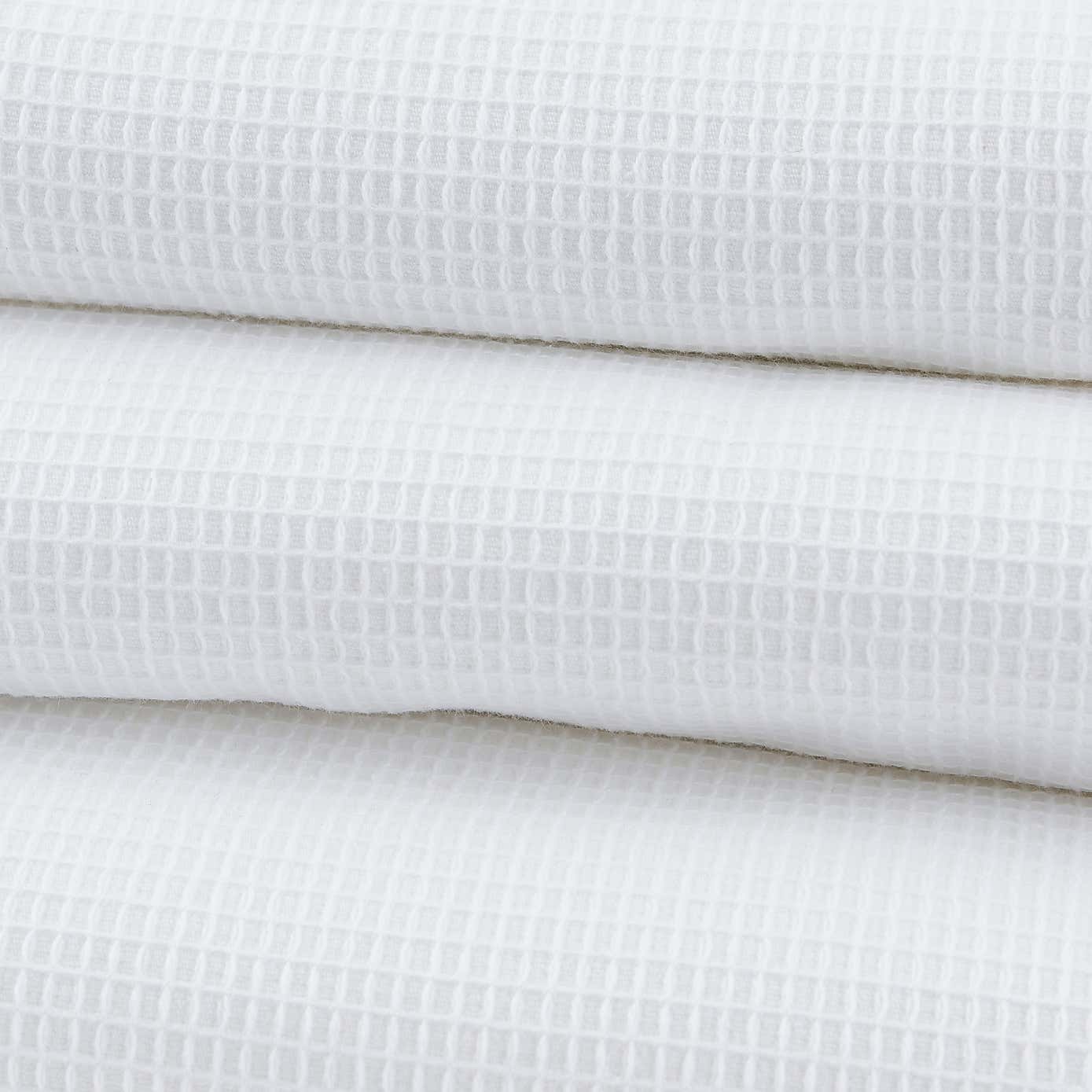 Organic Cotton Reversible Waffle Towel