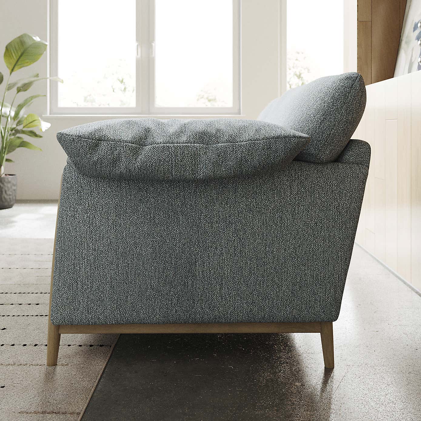 Hector Cosy Weave 4 Seater Sofa