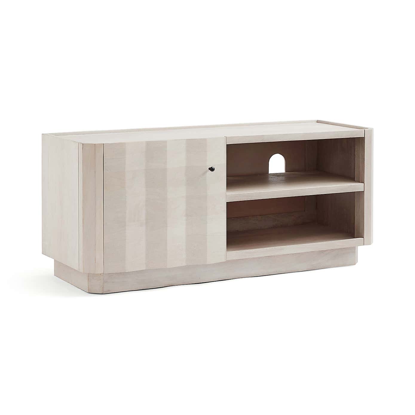 Willa Small TV Unit for TVs up to 50", Mango Wood
