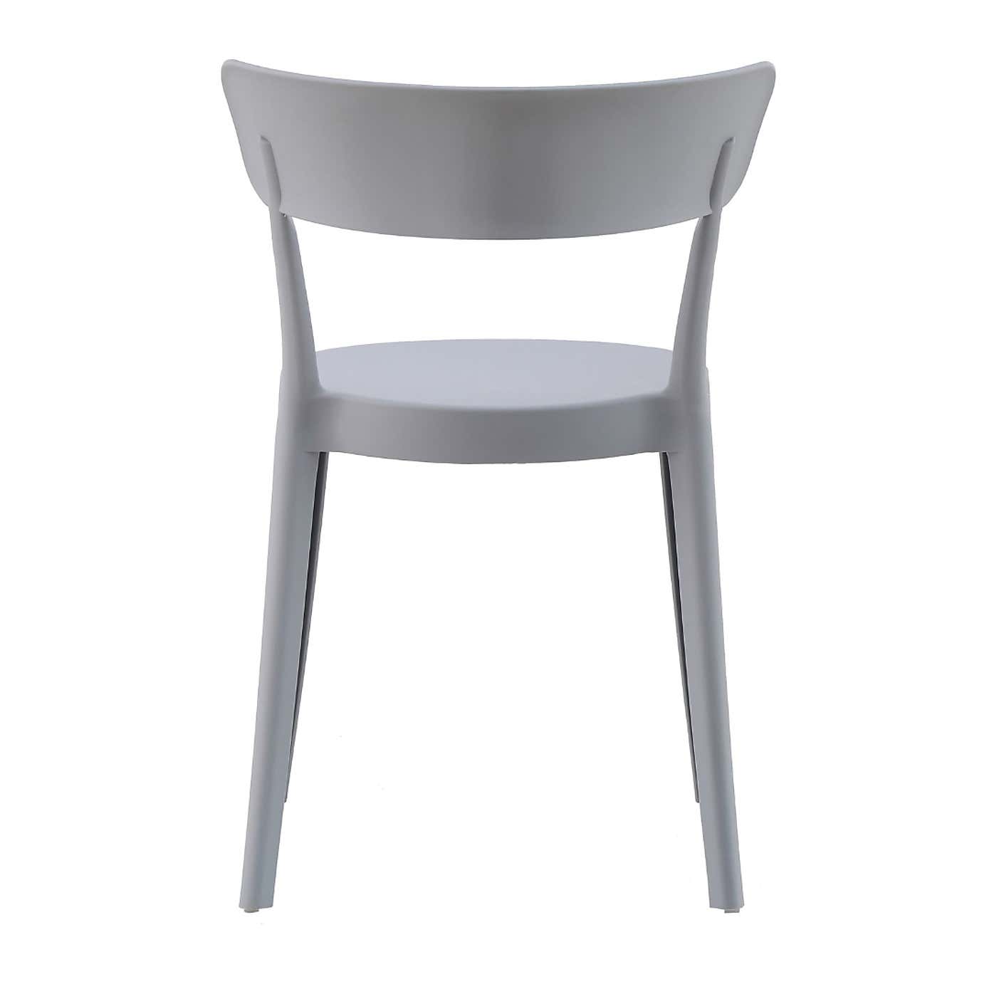 Fusion Living Plastic Bistro Dining Chair