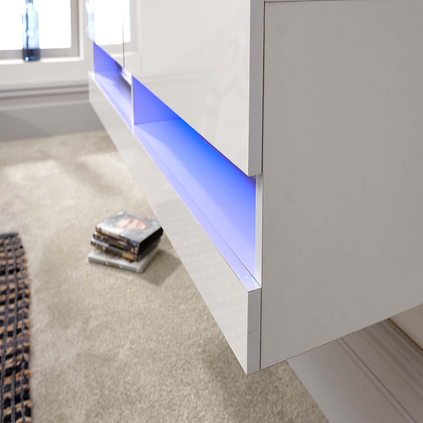 Galicia LED Floating Wall TV Unit for TVs up to 55"