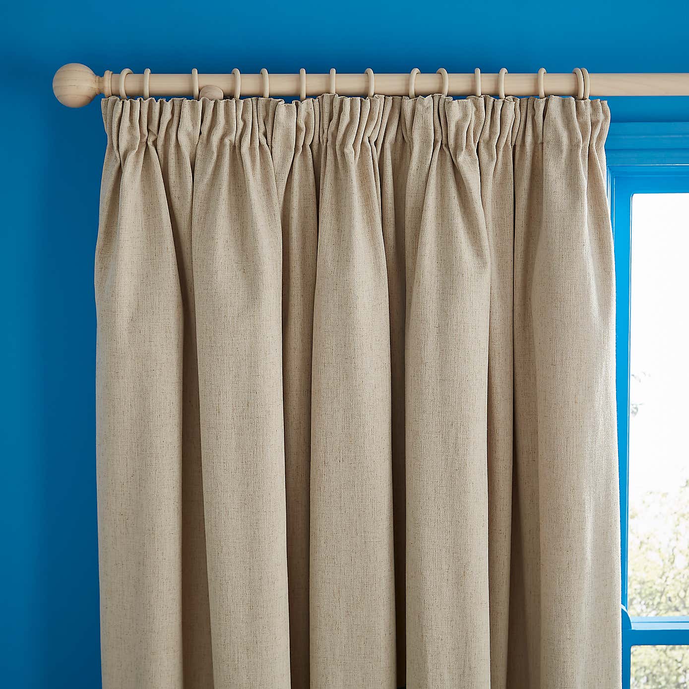 Sophie Robinson Forgotten Garden Pencil Pleat Single Curtain