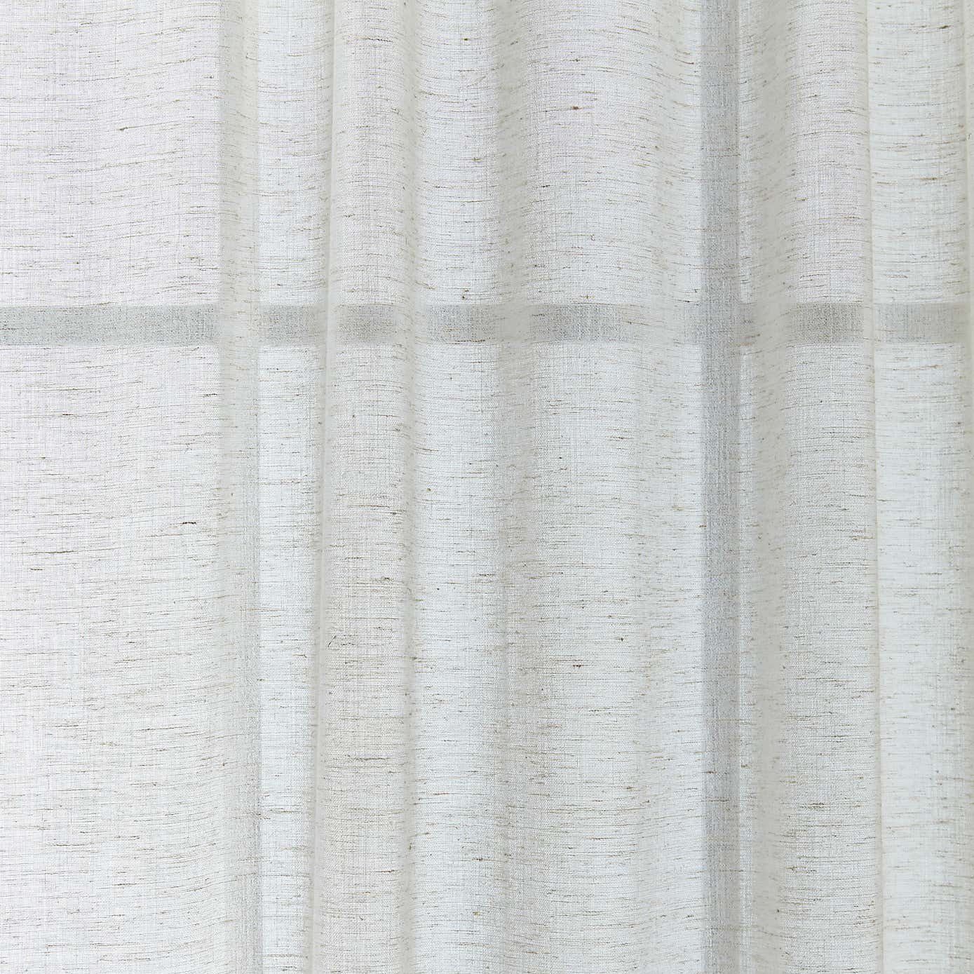 Marley Linen Slot Top Voile Panel